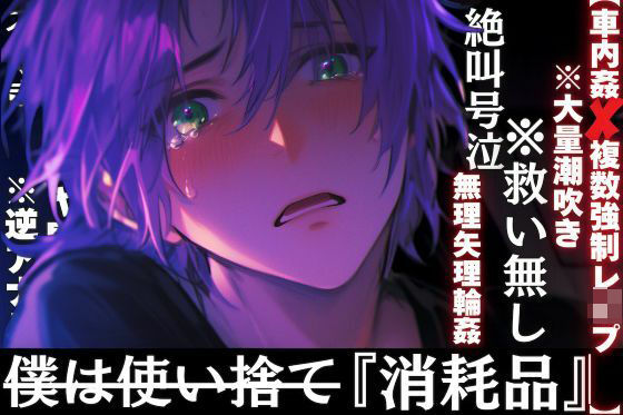 ※超危険【車内姦？？複数強●レ●プ】【絶叫号泣※救い無し】僕は『消耗品』__使われて捨てられる※アナルおもちゃ開発無理矢理輪●※大量潮吹き悶絶絶頂【水音多め】