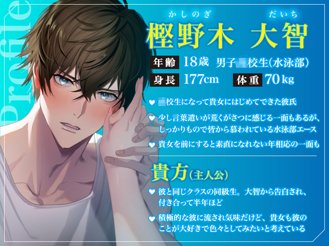 絶倫彼氏大智くん「親いないから……ゴム使い切るまでたくさんしような」水泳部男子の体力無限セックス 射精11回 絶頂12回 画像2