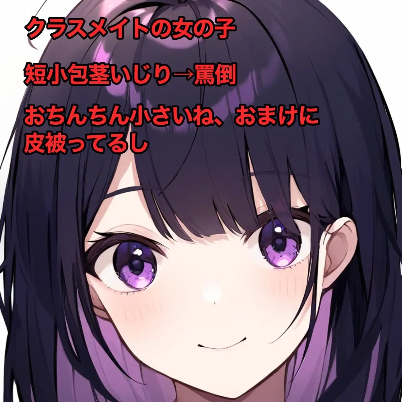 クラスメイトに無理矢理チン出しさせられてオナニー動画を撮られちゃう話 画像1