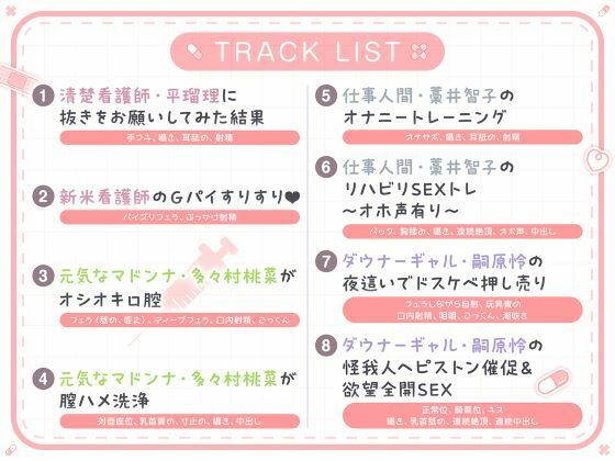 総勢4名！白衣美女と朝昼晩えっち入院生活 サンプル7