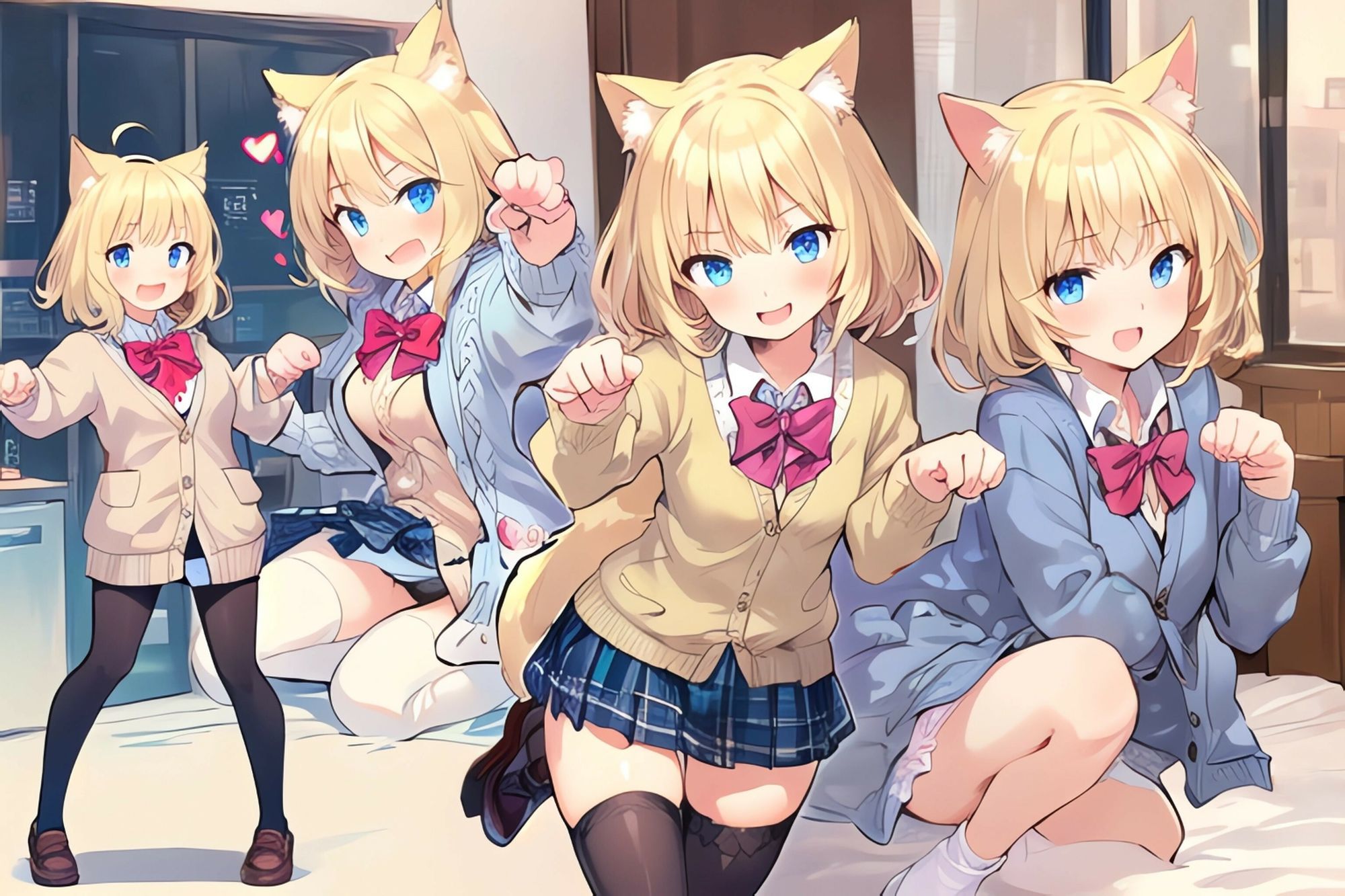 オタクに優しいギャルに教室で手コキで搾精されて……