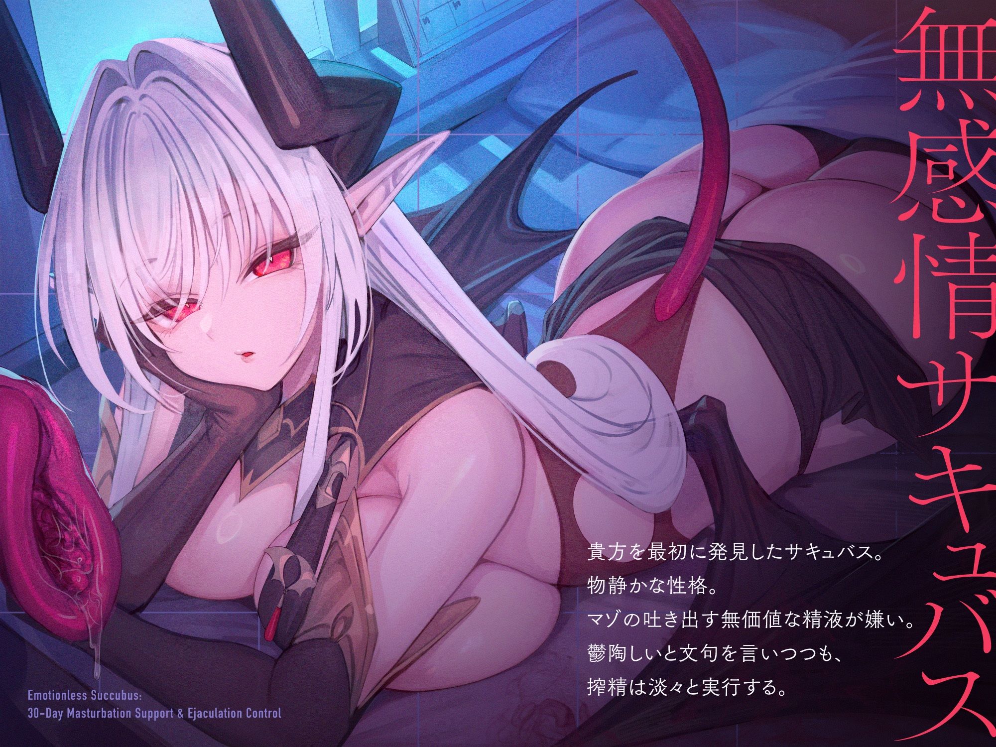 無感情サキュバスの30日オナサポ射精管理_2