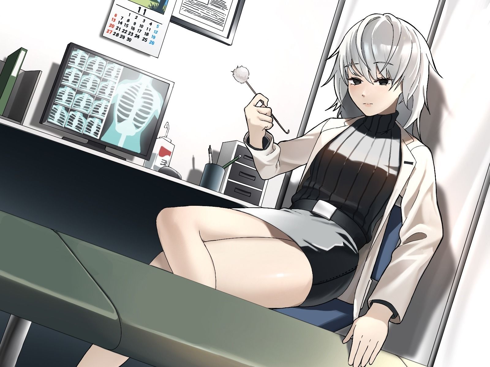 【耳かき/耳甘噛み】低音ボイスな町医者の耳責め触診 画像2