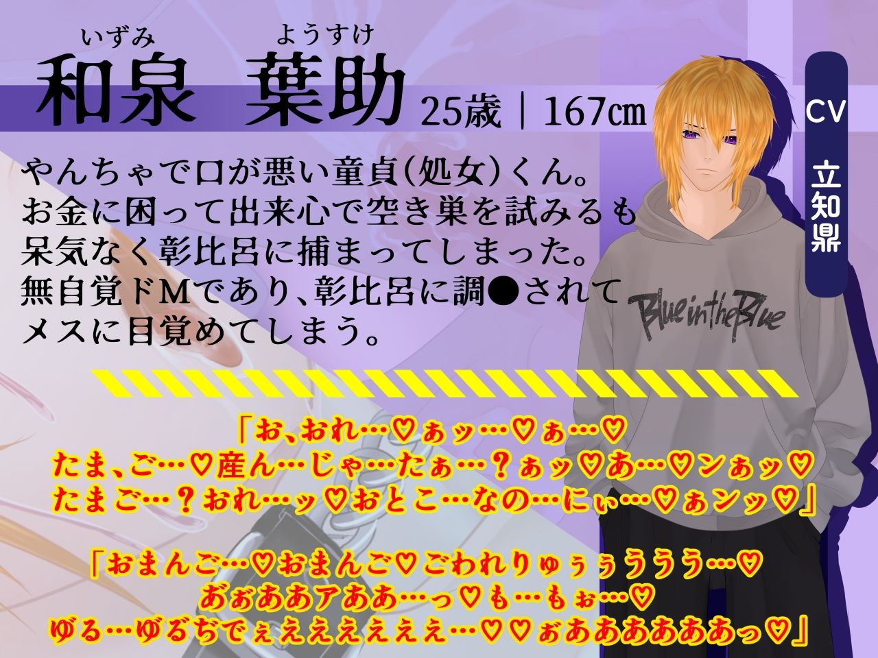 【ドS激ヤバ家主×無自覚ドM強盗くん】空き巣に入って来た強盗くんが好みドストレート超絶ドタイプだったので、自分好みに躾けてみた件 画像2