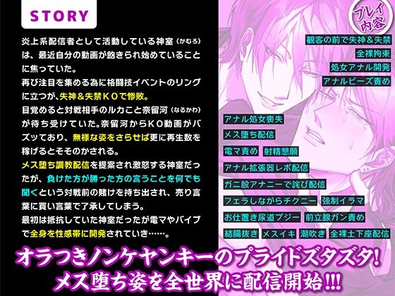 イキったチャラ男をメス堕ちするまで監禁調教 画像1