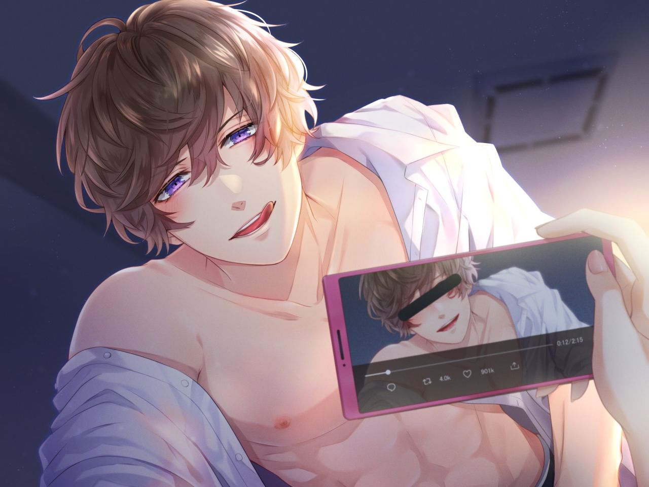 裏垢彼氏〜優しくてイケメンな彼が実はドS プレイで有名な裏垢男子でした〜 サンプル1