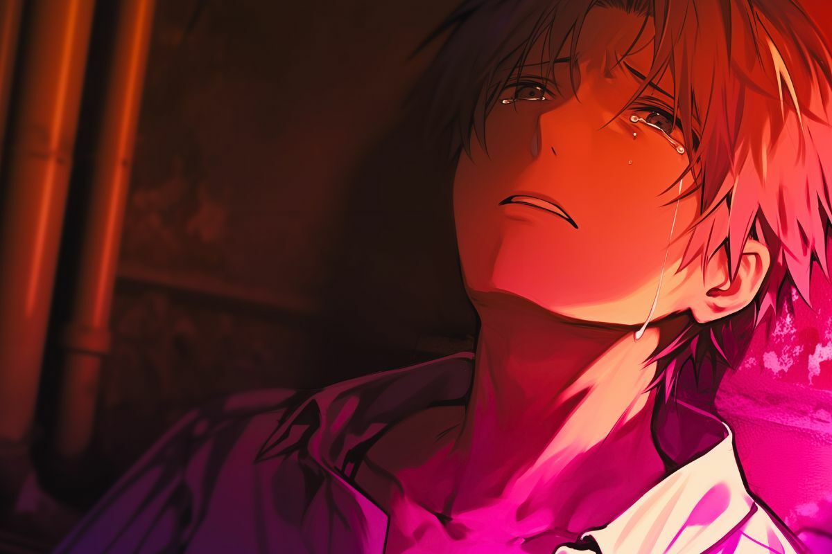 【メロ過ぎる色気ダダ漏れ男を…】※連続6回絶頂【オホ声？？逆アナル？？拘束】路上で襲われ…前立腺壊れるまで耐久ペニバンセックス※色気漏れ男の潮吹きお漏らし サンプル2