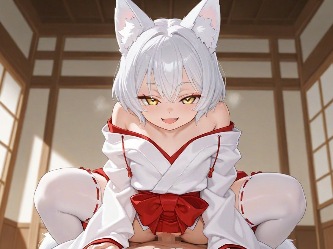 【KU100】アゲマン銀髪のじゃ〇リ妖狐がキツキツまんこで逆レしてきます〜俺が社長になるまでのサクセスストーリー〜【けもみみ/ファンタジー】 画像3