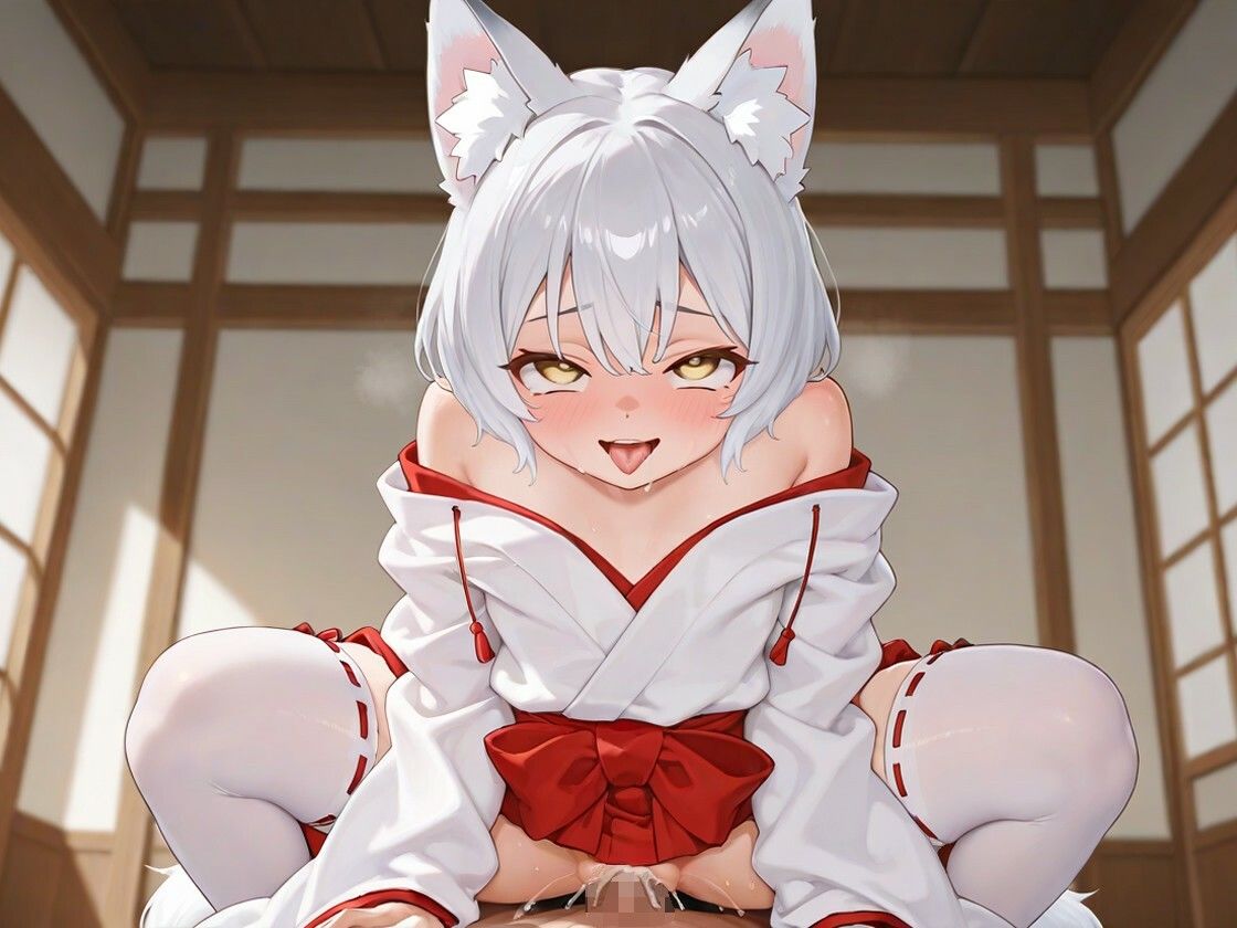 【KU100】アゲマン銀髪のじゃ〇リ妖狐がキツキツまんこで逆レしてきます〜俺が社長になるまでのサクセスストーリー〜【けもみみ/ファンタジー】 画像5