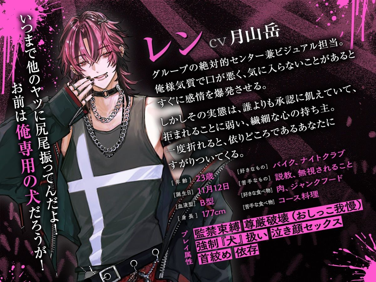 【裏垢炎上×尊厳破壊】UNDER:DOLL 01. レン 裏垢炎上編「トイレ？ダメに決まってんだろ。そこで漏らすまで我慢しろ、俺の犬なんだからさァ（はーと）」 サンプル5