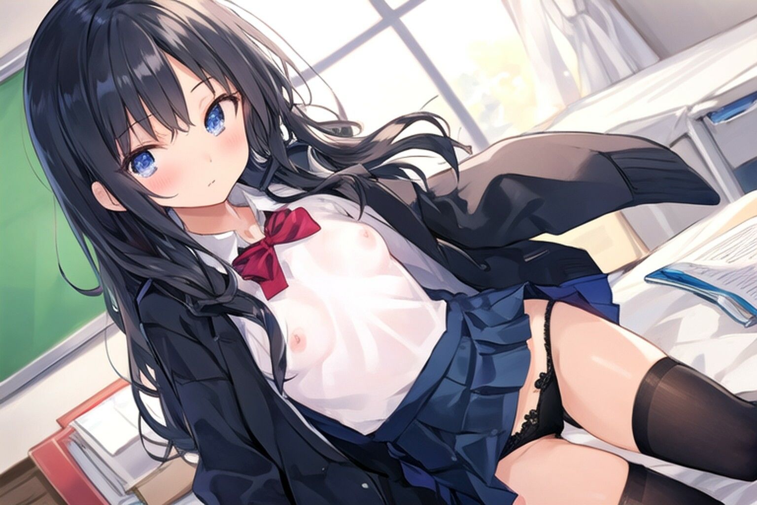 妄想が激しい彼女〜つづりの妄想エッチ01