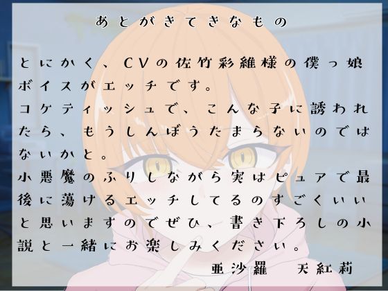 【壁越し/処女喪失/超濃厚エロ小説付き】「僕をオナホにしていいよ」 好きな子の交尾を聴きながら小悪魔僕っ娘を抱いたら、実は処女で、最後は本気なかだしセックス 画像5
