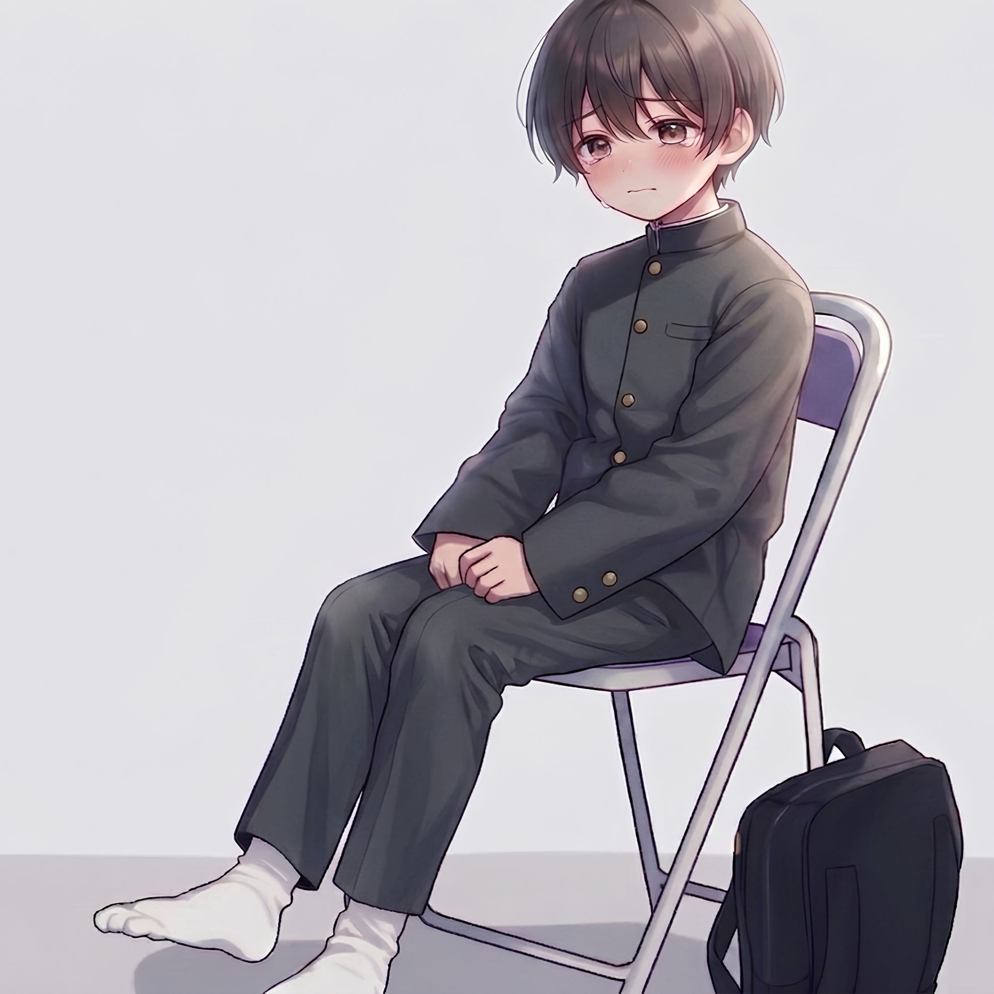 万引きショタDCの靴下の匂いと足裏ぶっかけ