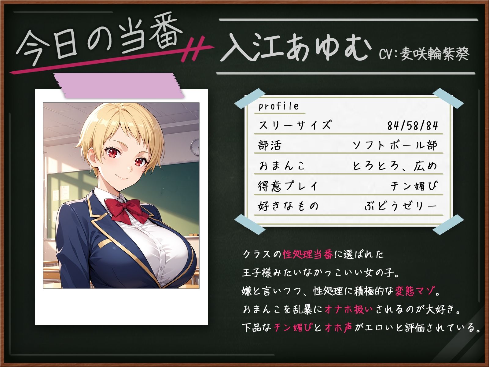 【オホ声】王子系ボーイッシュあゆむの性処理当番〜ドM全開でチン媚びオホ声交尾〜 サンプル2