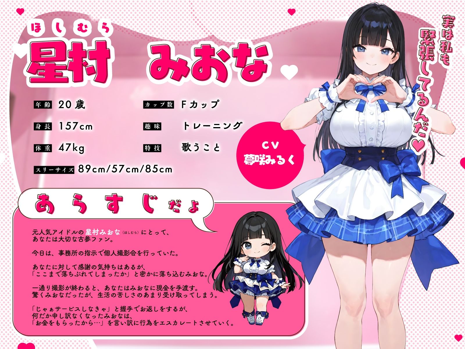 落ちぶれた元人気アイドルのご奉仕おひねりえっち。言いなり顔面騎乗位で密室個撮ハメハメ 画像2
