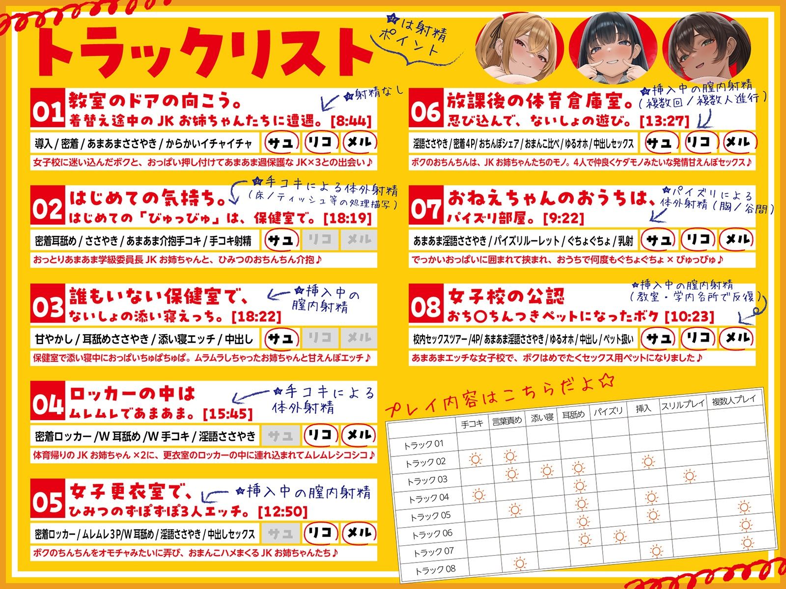 【LIVE2D動画付き】まいごのがっこう。〜女子校に迷い込んだボクが、性欲を持て余したJKお姉ちゃんたちのセックス用ペットにされるまで〜【おねショタ×JK】 サンプル8