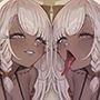 【密着】意地悪なダークエルフ姉妹の左右耳舐め【逆レ】