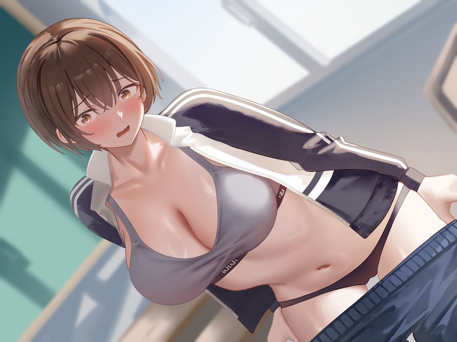【処女×ごっくん】甘サドボーイッシュJKと強引なラブラブ中出し初えっち「苛めたくなっちゃう（はーと）」 画像4