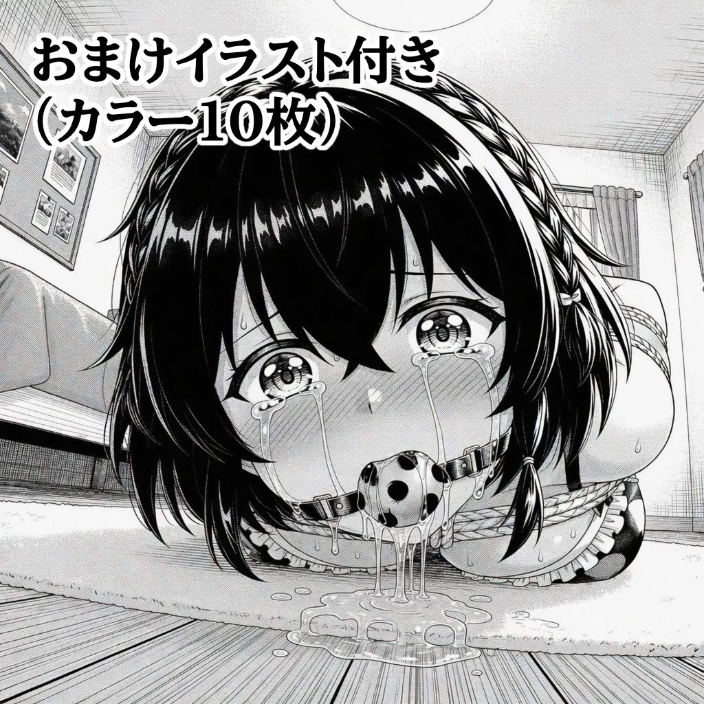 捕らわれたお嬢様とメイド〜縄とバイブと巨大おちんちん猿轡〜 画像1