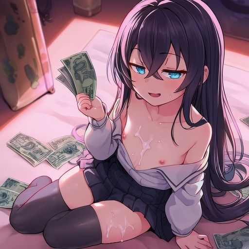 パンチラオナサポで人生を舐めているJKにお貢ぎしてしまう JK靴下の魅力にはあらがえない！ 靴下売りのJK お貢ぎ フリー台本