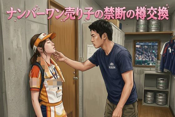 ナンバーワン売り子の禁断の樽交換 画像1