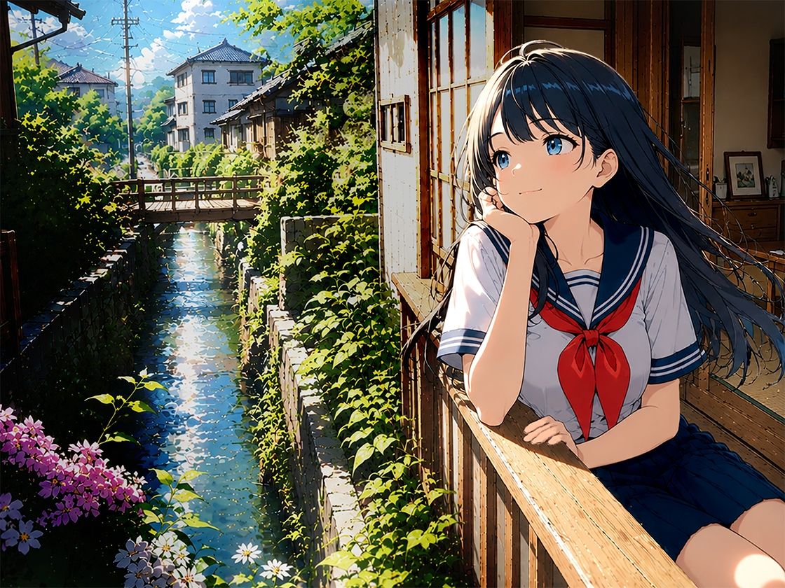 サンプル-【枯専女子】親友のお父さんを好きになった J〇！おじさんの特別になりたいの！〜公園キスから部屋で中出しまで〜 - サンプル画像