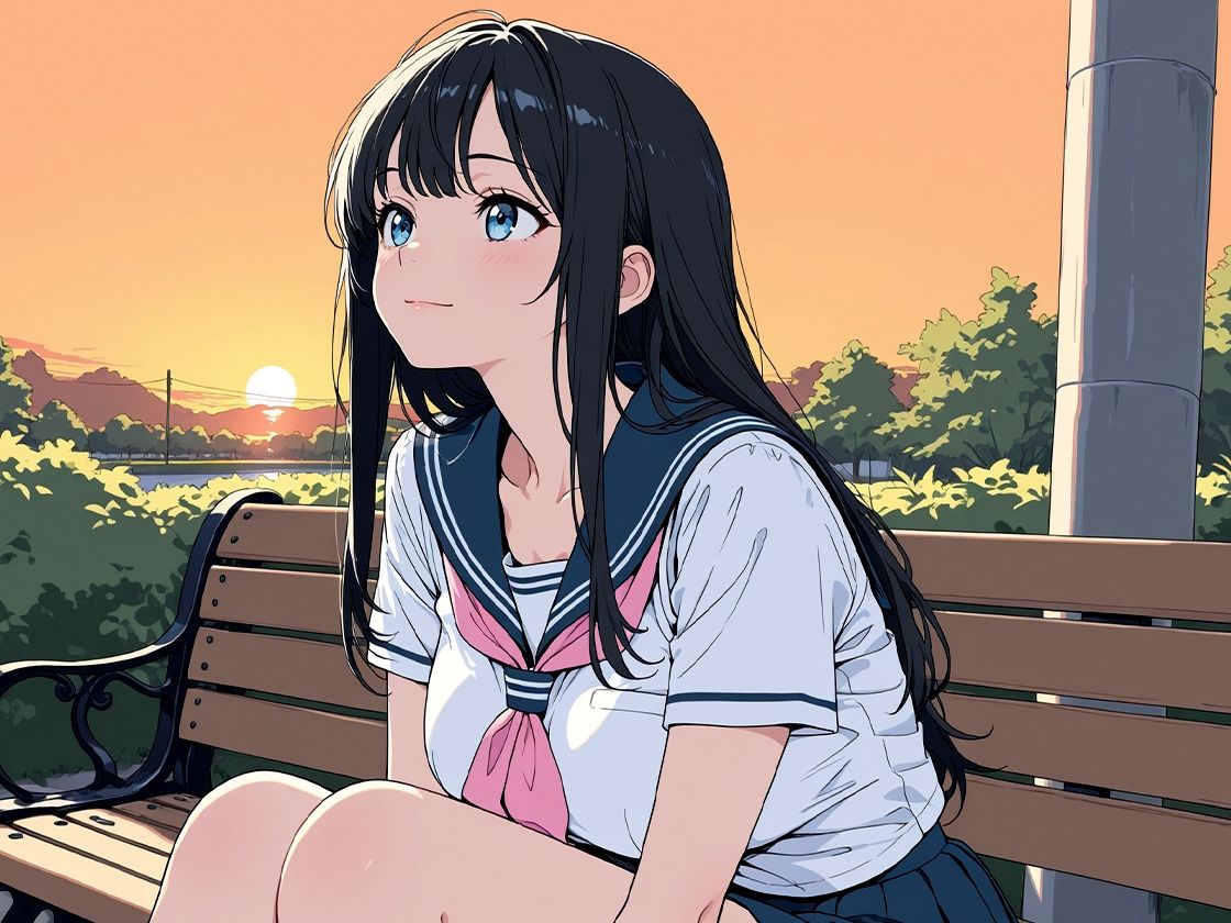 サンプル-【枯専女子】親友のお父さんを好きになった J〇！おじさんの特別になりたいの！〜公園キスから部屋で中出しまで〜 - サンプル画像