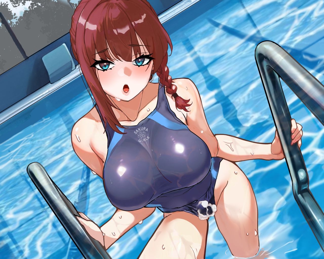 【気弱でウブなふたなり水泳部員少女に】プロのエロゲ声優の本気のドスケベお下品射精演技が聞きたい！ 水城すい編【エッチを教え込んで下品でオホ声塗れの精通指導！】 サンプル2