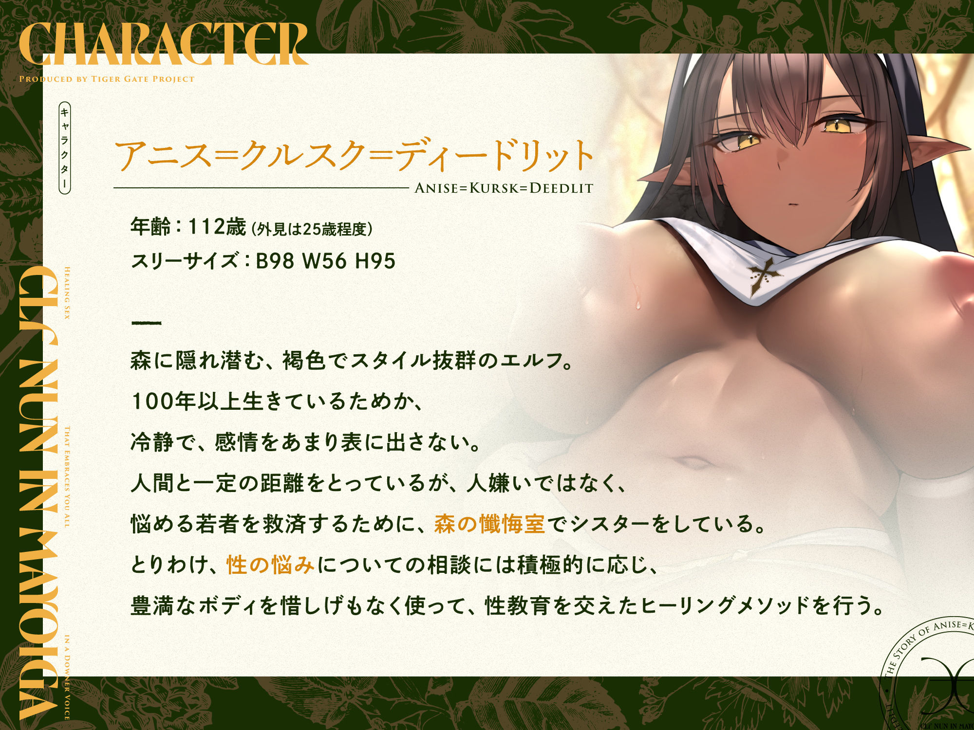 迷い家のエルフシスター。〜ダウナーボイスでアナタのすべてを許されるヒーリングセックス〜 画像2