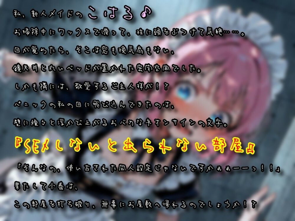 SEXしないと出られない部屋なのに、SEXしても出られないんだが！？（※おまけ特典Hボイス＆HCG複数同梱パック！）