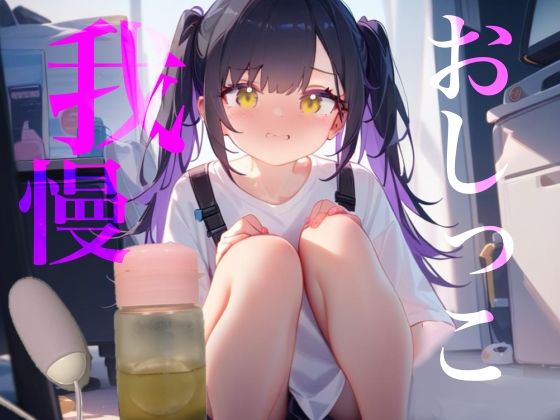 【おしっこ我慢】膣内にバイブを仕込んでおしっこと一緒に出産RTAしちゃう/// サンプル画像 2