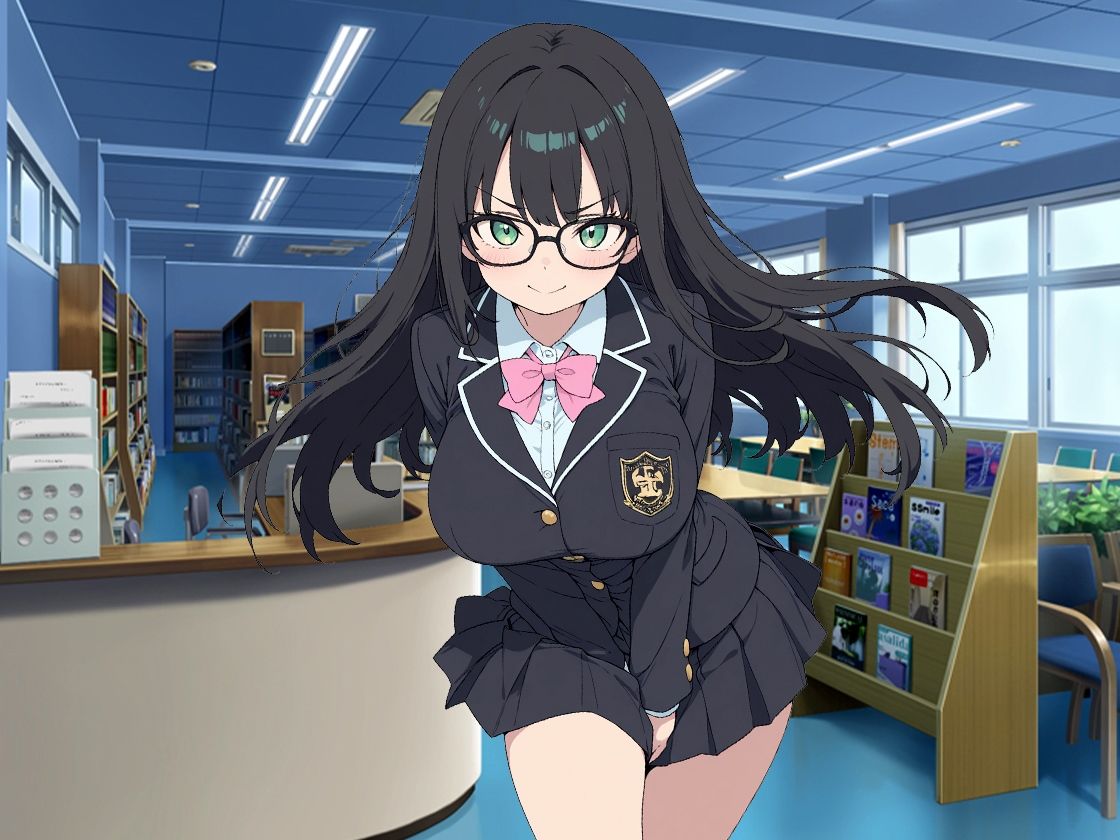 ダンジョン最深部女王に負けてVR最強勇者は図書室でケツ穴ペットになる！ダウナー美少女図書委員にマゾメス堕ち サンプル5