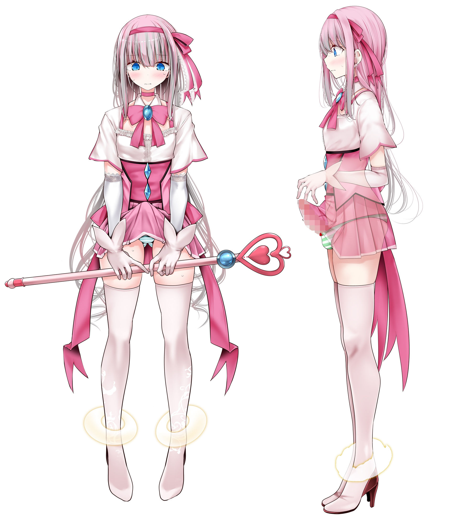 ノーハンド射精☆魔法少女 〜原罪としての叛逆、それがメスイキ〜 男女両用 サンプル画像 2枚目