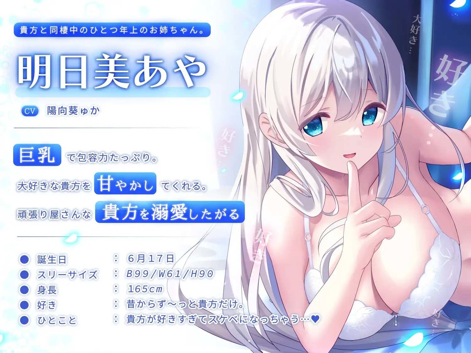 【添い寝えっち】甘やかし上手で癒してくれる同棲お姉ちゃん。【癒しおま◯こ】 画像3