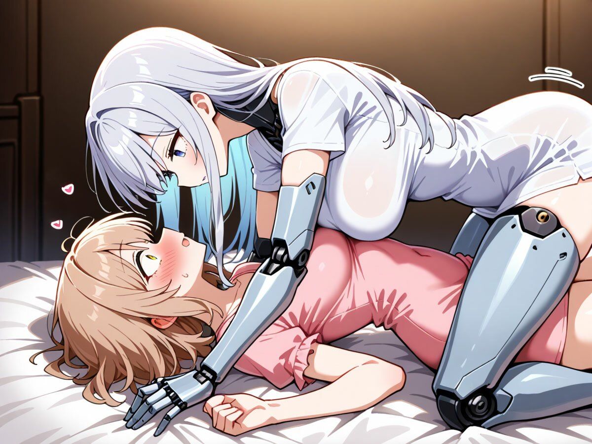 【百合】彼氏の家で見つけた美少女アンドロイドを起動してみたら、えちえちモードで襲われた‥ 画像3