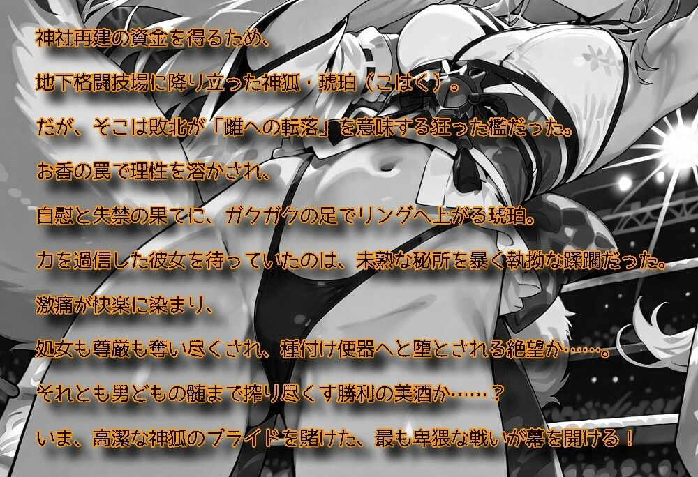 バトルファック19〜狐娘コハク/神社再建のために処女レ〇プされたくないのじゃ!〜 画像2