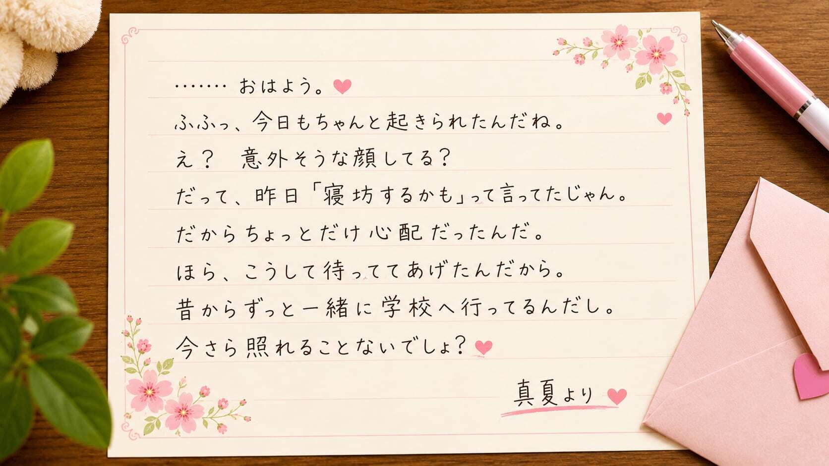 僕の「幼馴染」☆村田真夏☆「幼馴染から告白編」 サンプル2
