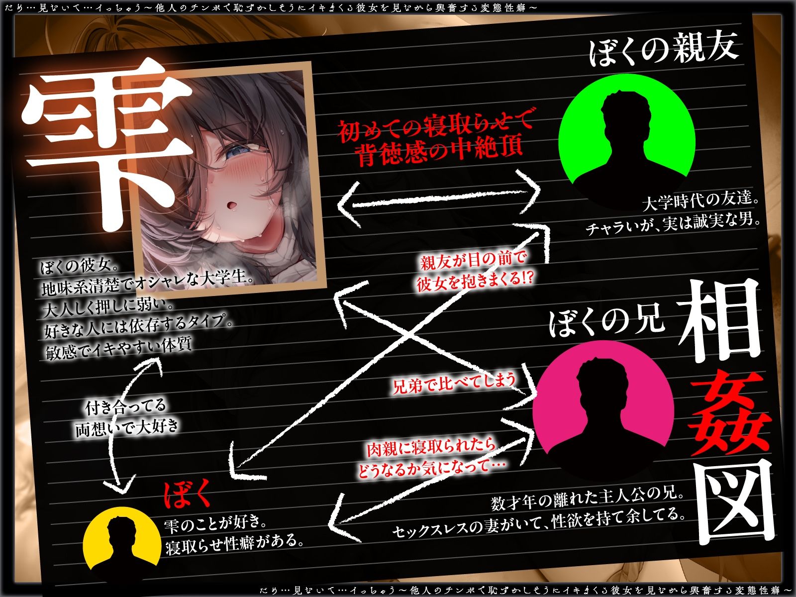 【NTR】だめ…見ないて…イっちゃう〜他人のチンポで恥ずかしそうにイキまくる彼女が最高に可愛い!? 画像3