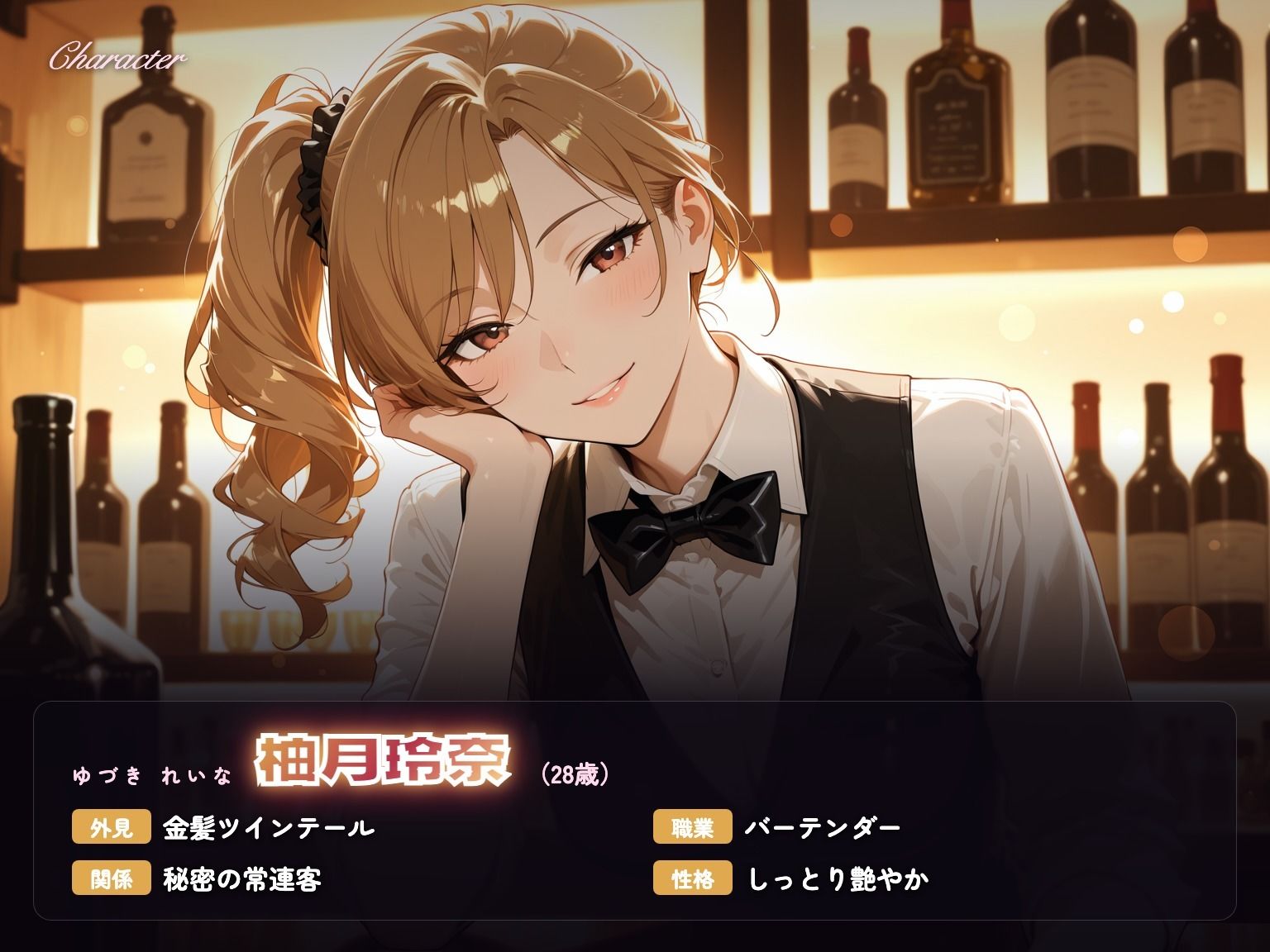 【総集編4時間】バーテンダーのお姉さんのささやきセックス(CG120枚付) 画像1