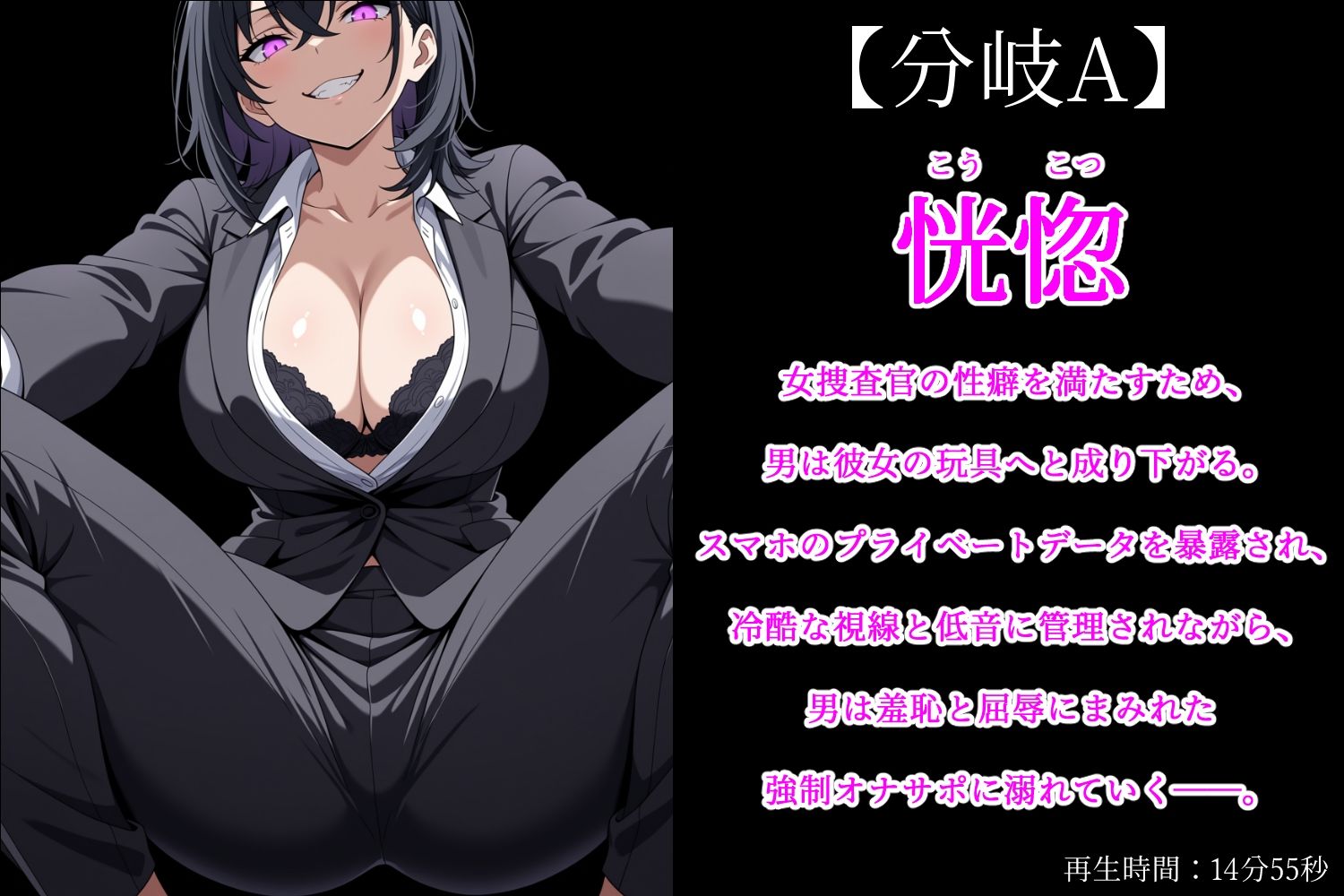【結末分岐型】 恍惚と屈辱 サンプル2