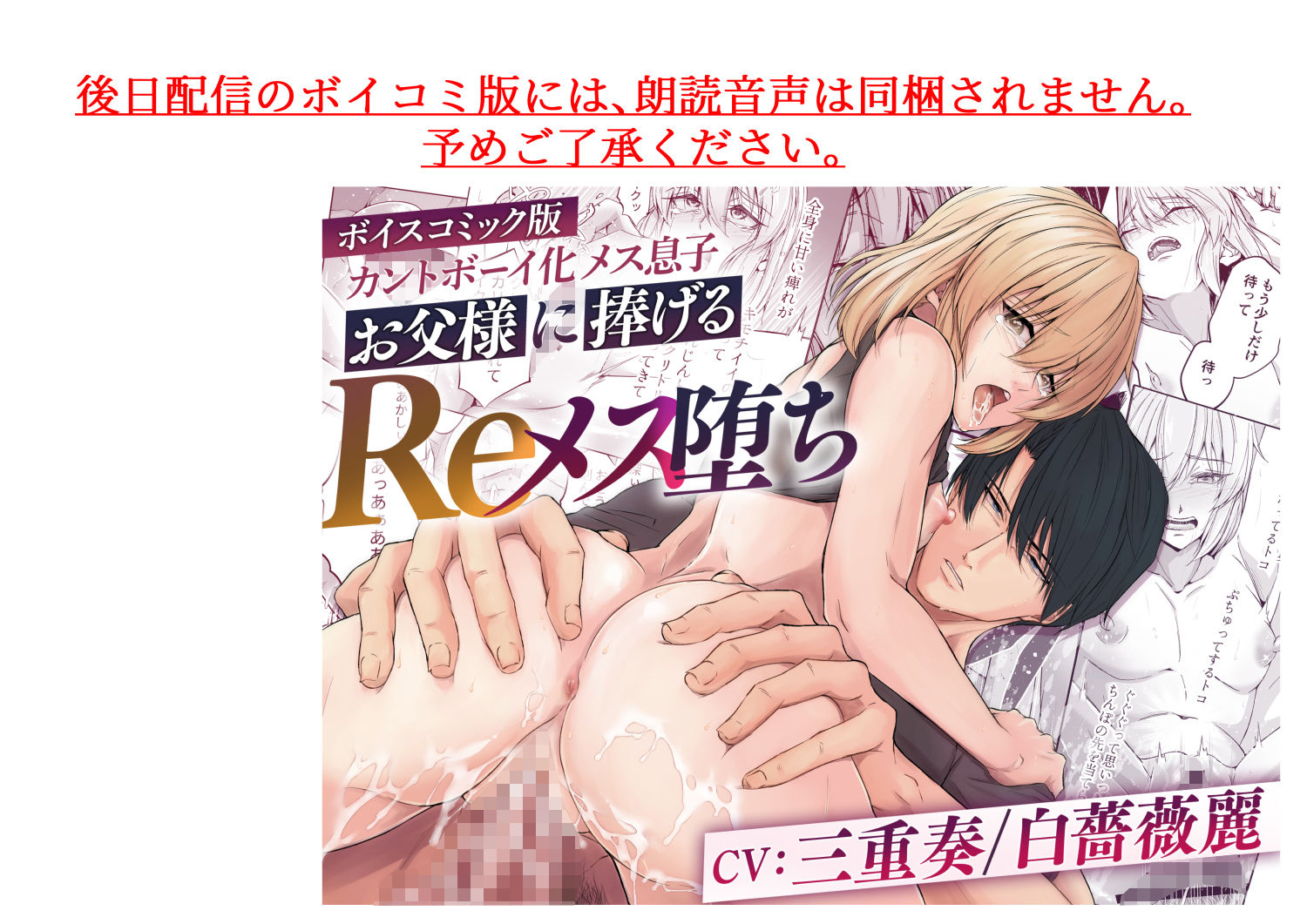小説朗読版「お父様ちんぽとお兄様ちんぽWメス穴ハメ愛されえっち」 画像2