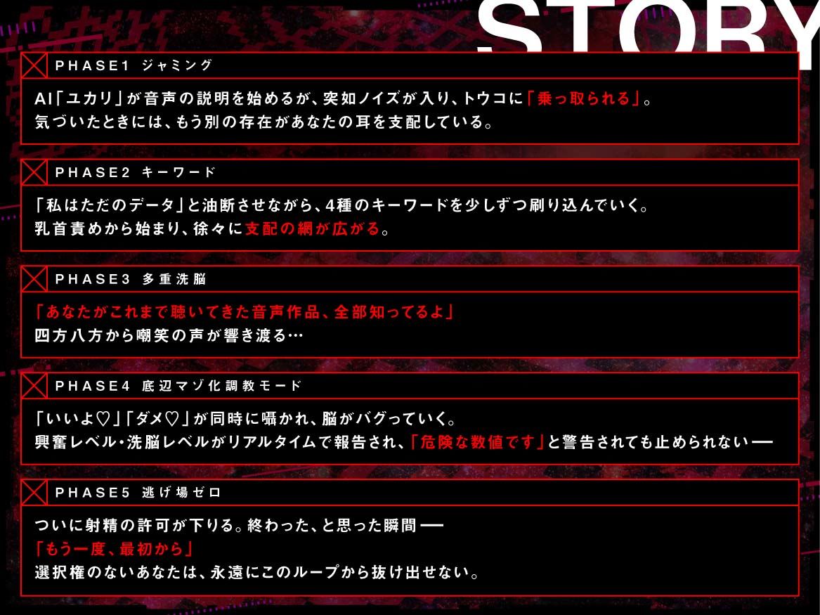 【100作記念】脳を乗っ取るキモチイ声に僕はもう逆らえない〜完全支配版〜 画像4