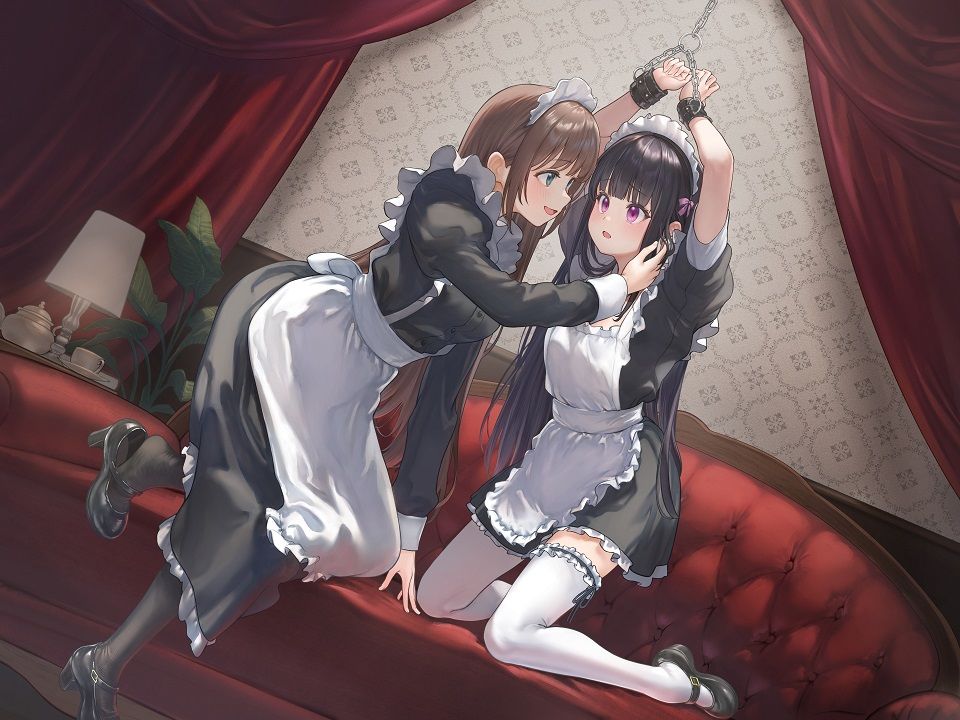 【TS百合】百合メイドレイの拘束飼育日記【主観視点ボイスあり・なし選択可能】【KU100】 サンプル画像4