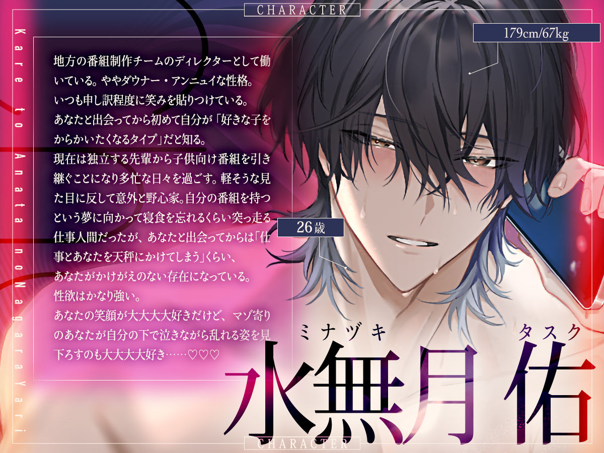 【電話し「ながら」…】 『彼とあなたのながらヤり』甘々ダウナー彼氏くん!寂しい思いさせてごめんね懺悔えっちであなたと仲直りできるかな? 【見られ「ながら」…?】 画像2