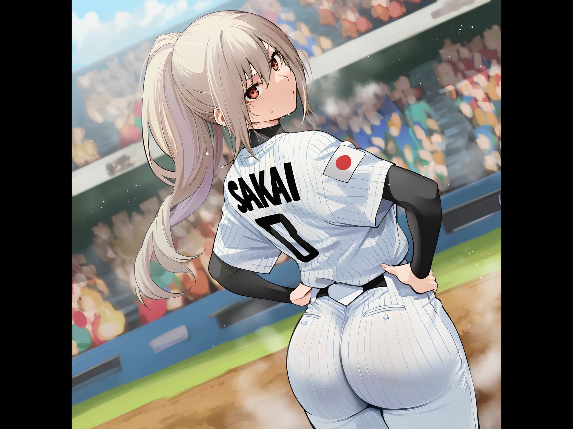 黒人コーチのデカちんぽで寝取られ報告する女子野球と寝取られマゾオス【KU100】 画像3