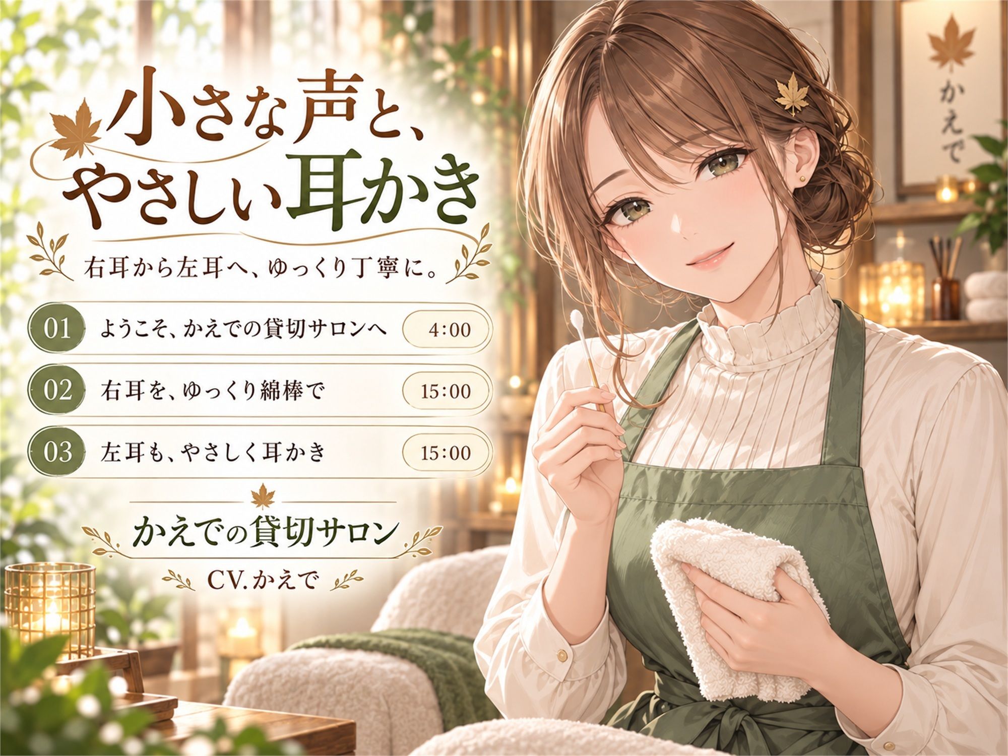 かえでの貸切サロン ― 耳かきと炭酸泡のごほうび時間 画像2