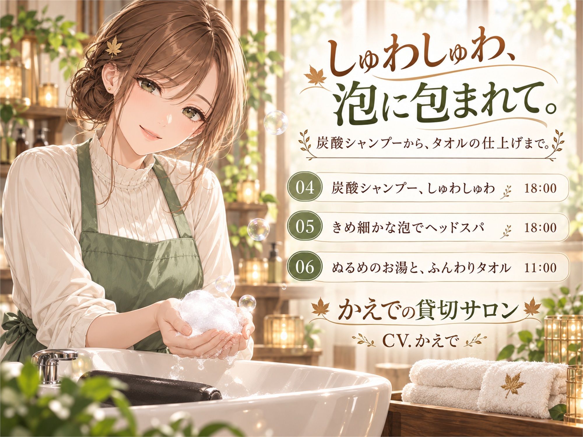かえでの貸切サロン ― 耳かきと炭酸泡のごほうび時間 画像3