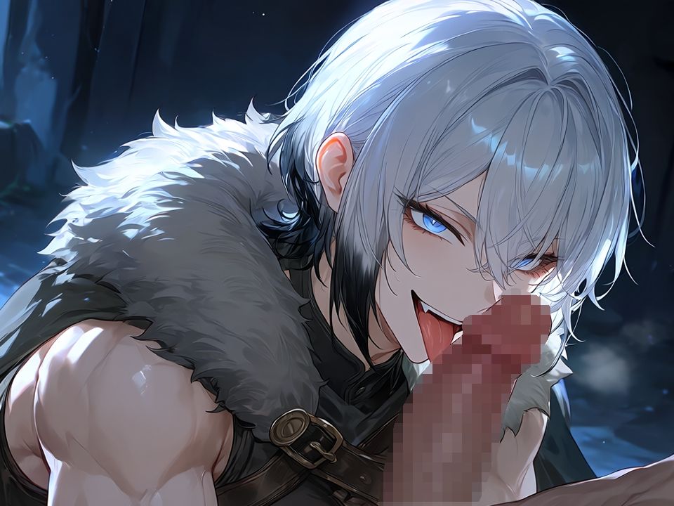 ちんぽ狩り女騎士に襲われた！【フェラ特化/女性優位/イラマチオ】 画像1