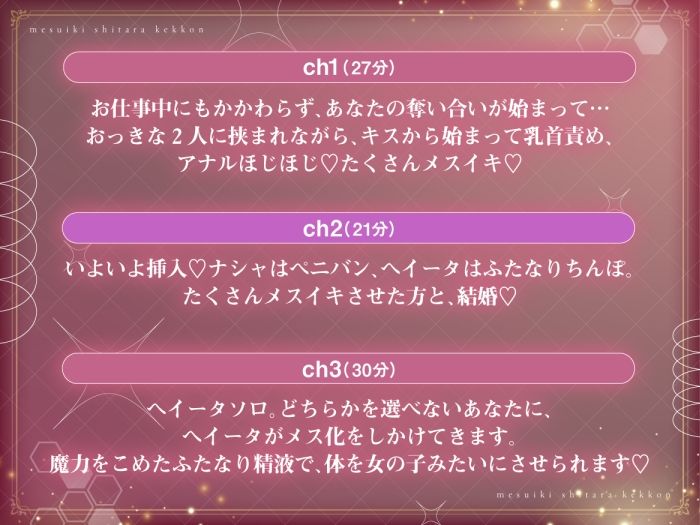 メスイキしたら、結婚（はーと）
