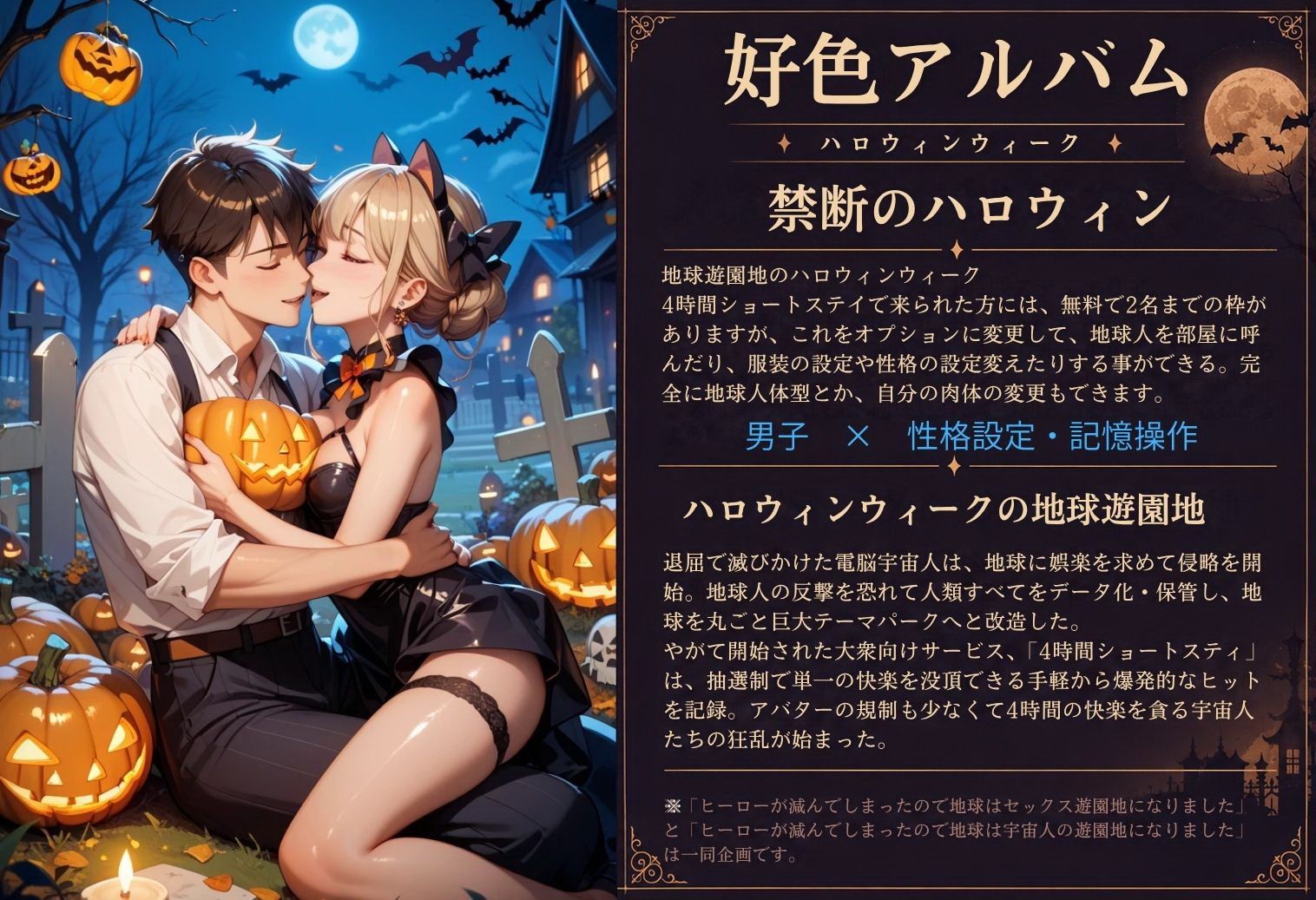 好色アルバム  禁断のハロウィン サンプル画像 4